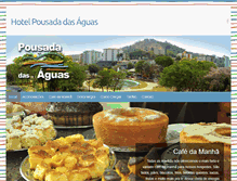 Tablet Screenshot of pousadadasaguas.tur.br